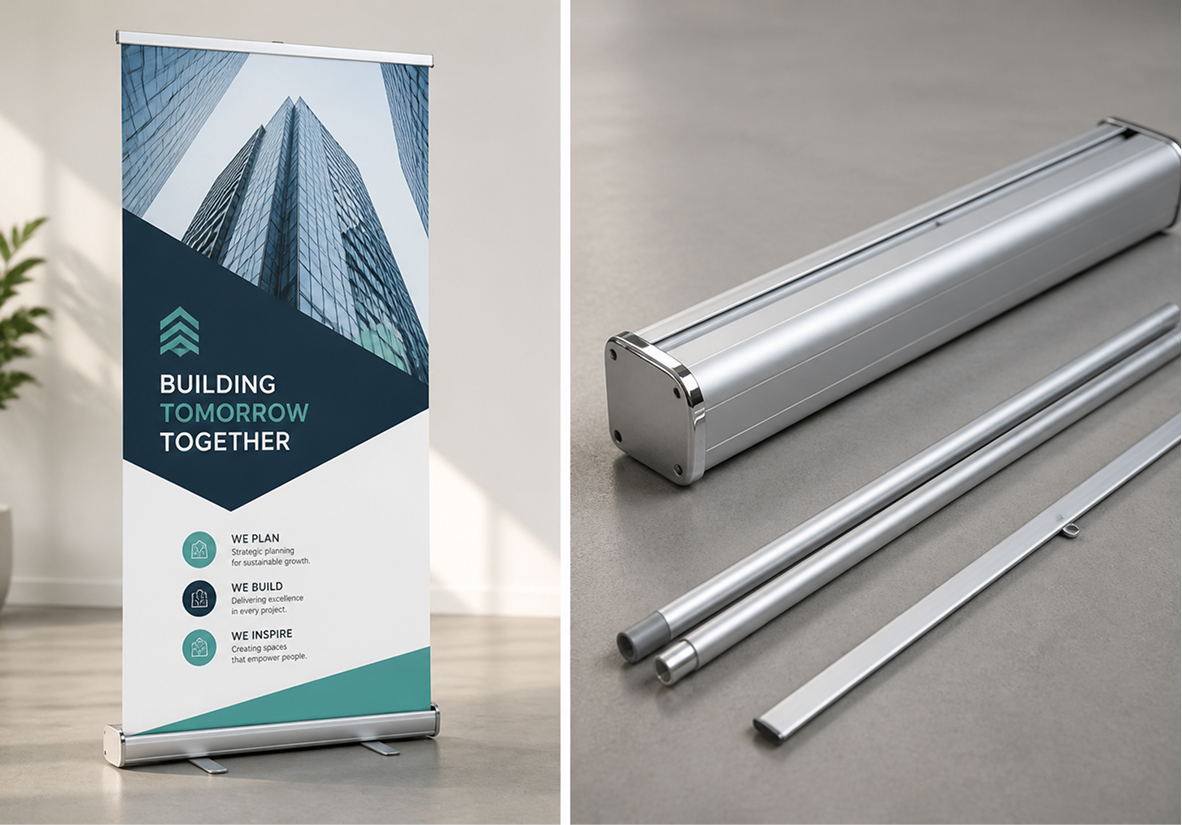Banner Stand and Parts