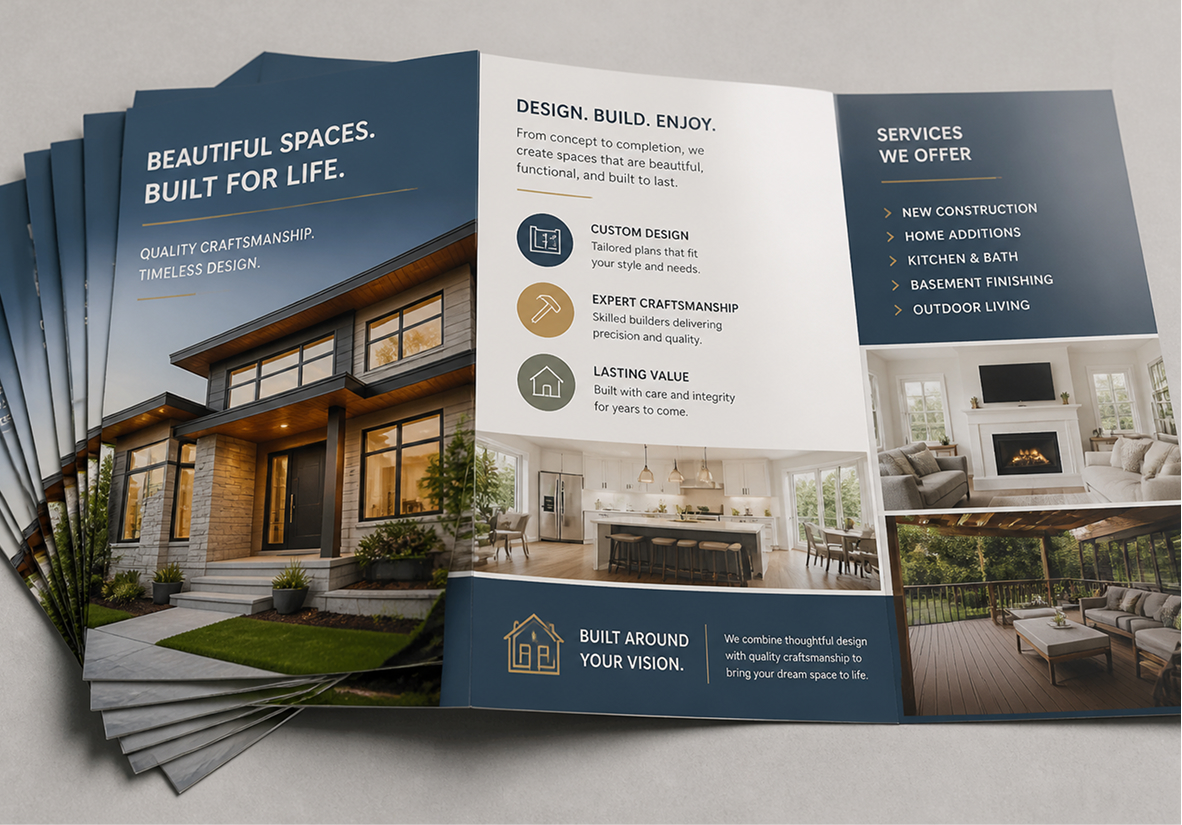 EDDM Flyers & Brochures, Print Only