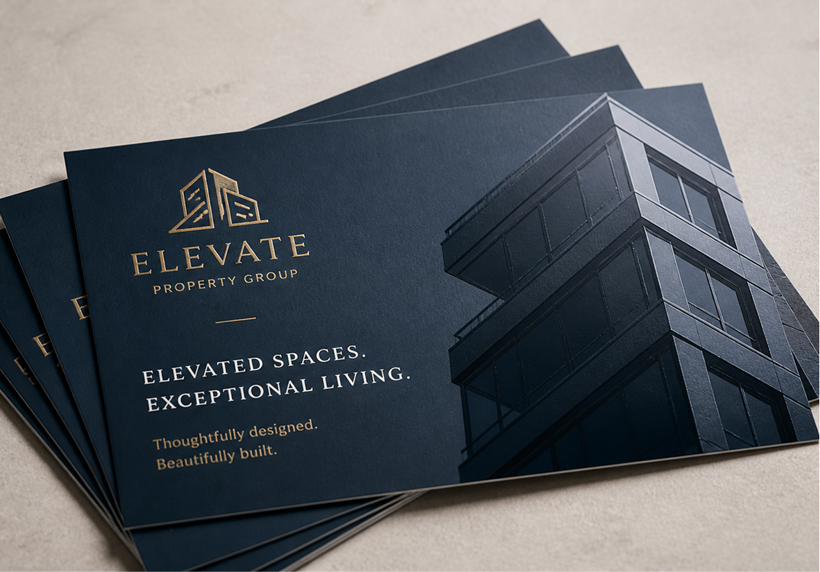 Raised Spot UV Postcards