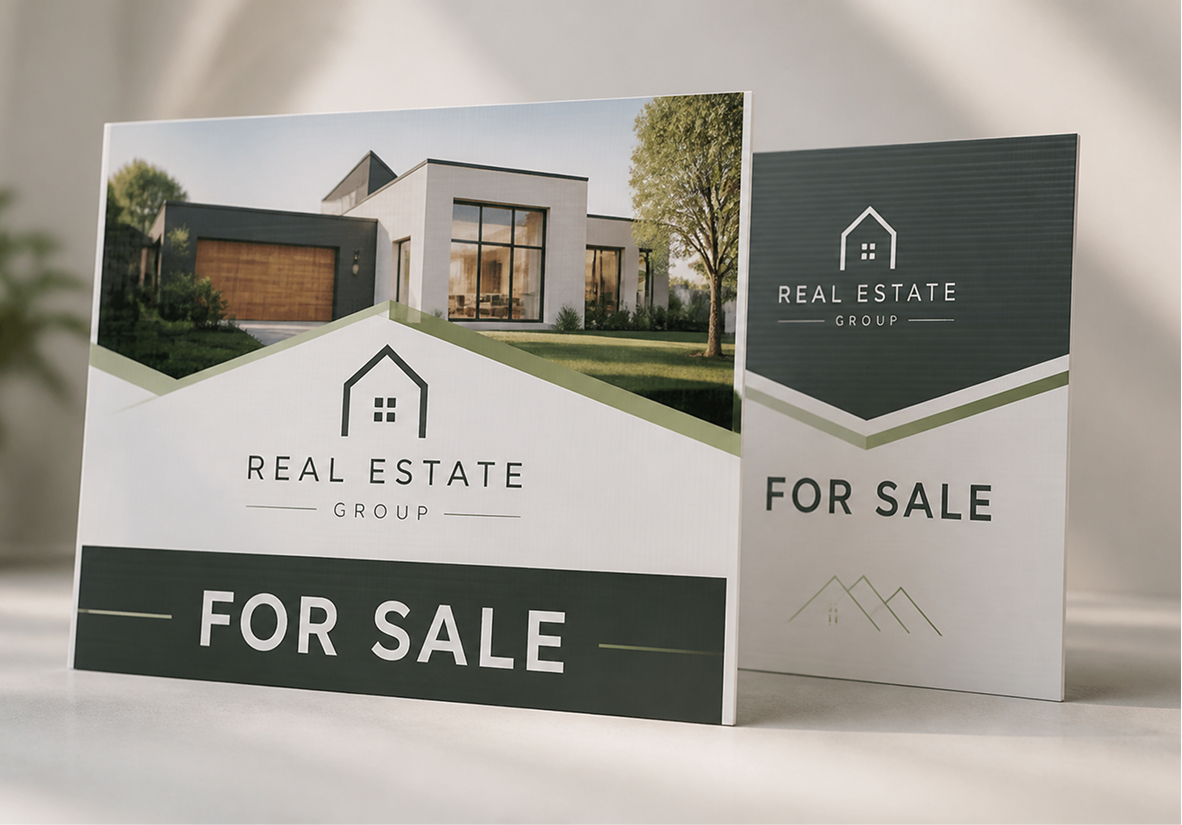 Real Estate Post Signs