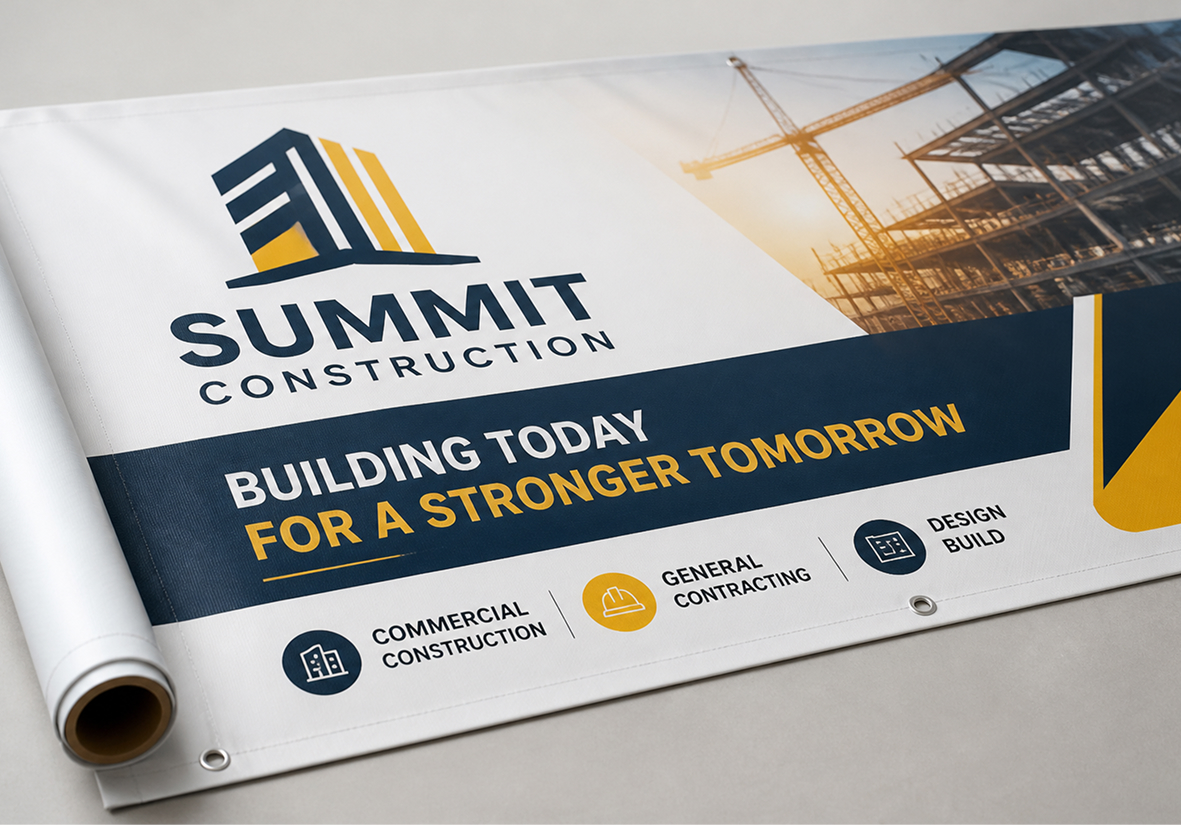 Scrim Vinyl Banners
