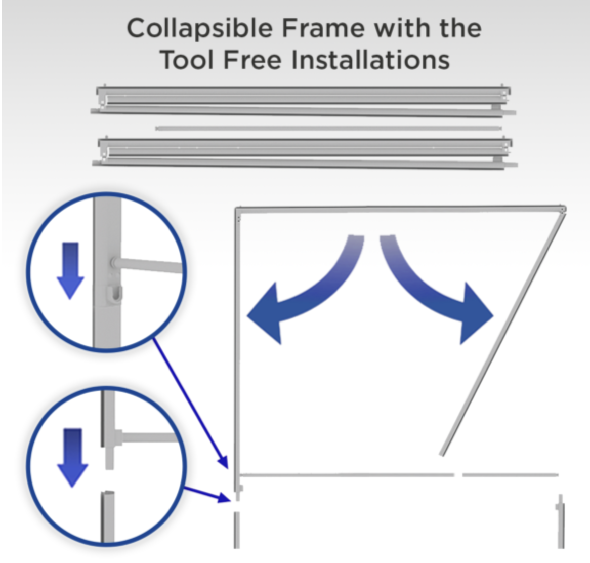 Freestanding SEG Frames