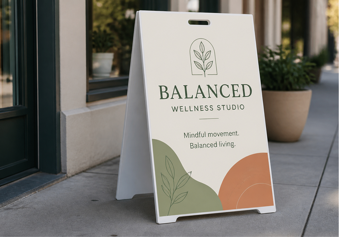 Sidewalk Signs (A-Frame)