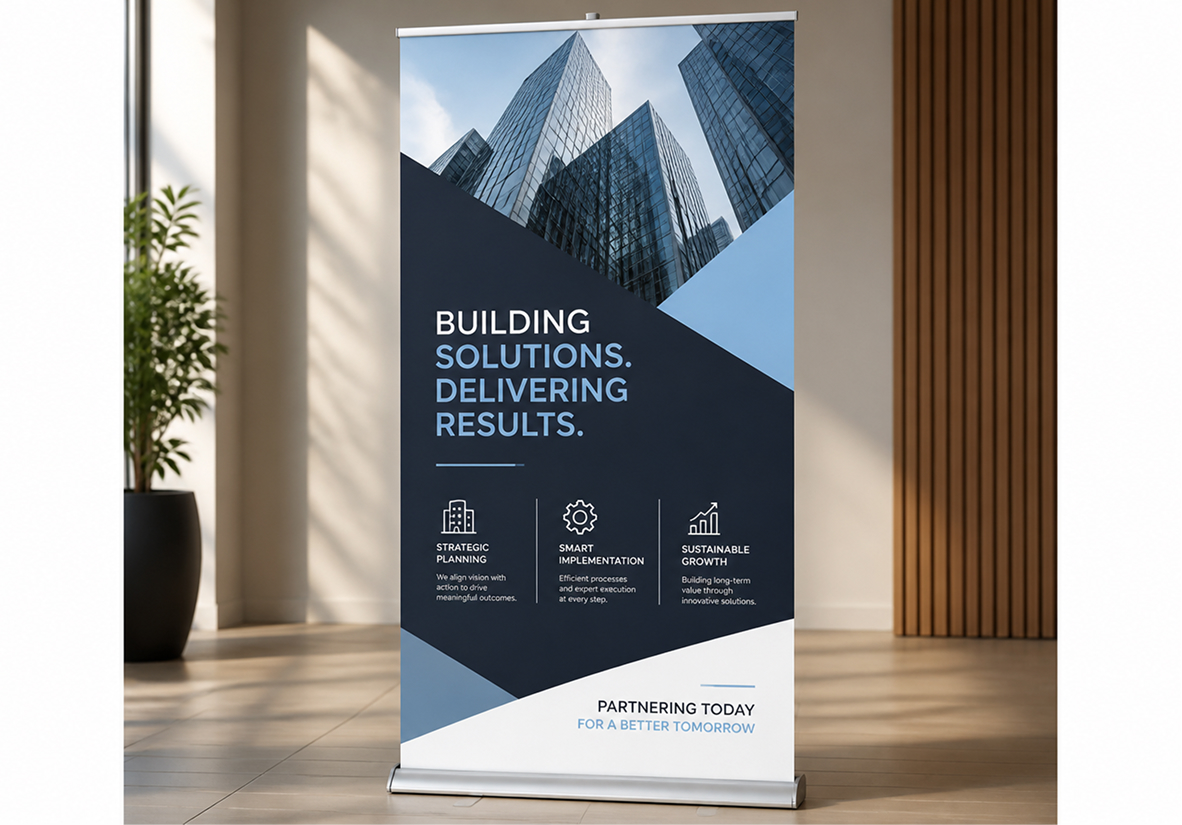 Deluxe Retractable Banner Stands